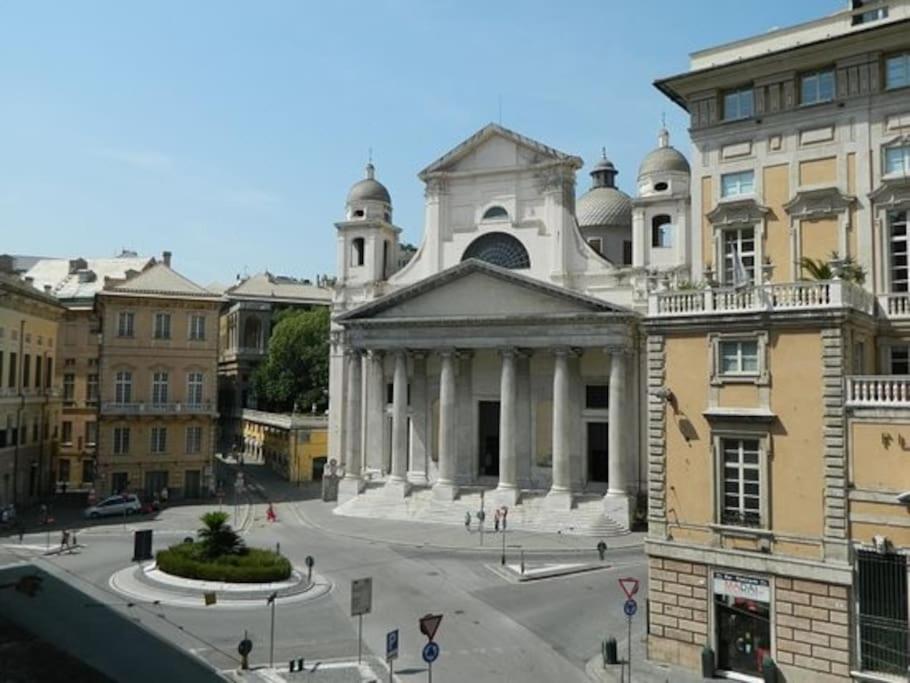 Ferienwohnung Genova Centro Storico Acquario E Porto Antico Exterior foto